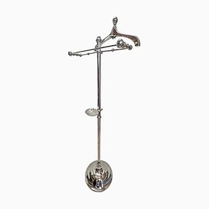 Valet Stand in Chromed Brass, 1970s