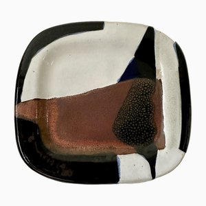 Ceramic Painting Wall Sculpture by Jacques Pouchain ​, 1960s