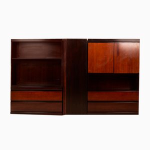 S11 Cabinets and Bars by Angelo Mangiarotti for Sorgente Dei Mobili, 1969, Set of 3