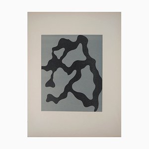 Jean Arp, Relief, 1954, Original Woodcut