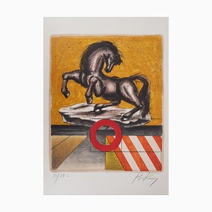 Franz Priking, Fantastic Horse, Litografía original