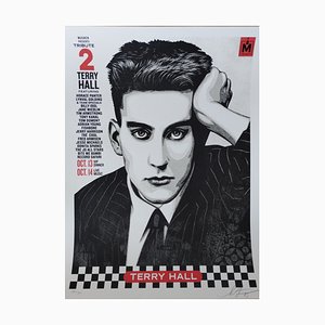 Shepard Fairey (Obey), Musack Terry Hall Tribute, Screenprint