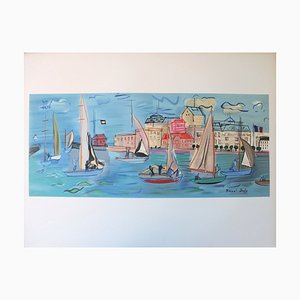 After Raoul Dufy, Die Regatten, Lithographie