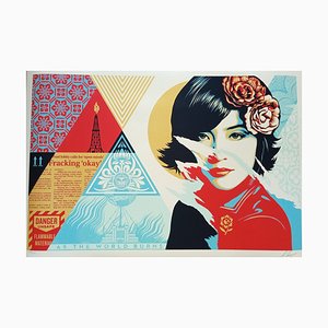 Shepard Fairey (Obey), Open Minds, Screenprint