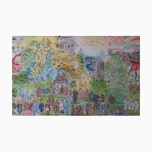 Nach Raoul Dufy, Geschichte der Elektrizität, Lithographie