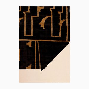 Patchouli Modern Rectangular Rug by Tapis Studio for Hommés Studio