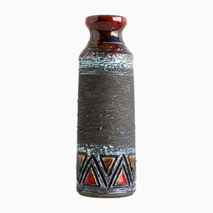 Mid-Century Modern Large Scandinavian Art Pottery Vase in Ceramic from Tilgmans, Sweden