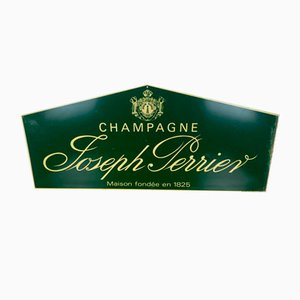 Lámina publicitaria de champán de Laurent Perrier, años 50