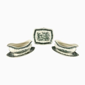 Soßen-/Untertassenschalen & Servierschale von Villeroy & Boch, 1970, 3er Set