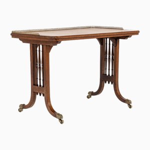 19th Century Late Regency Mahogany Writing Table