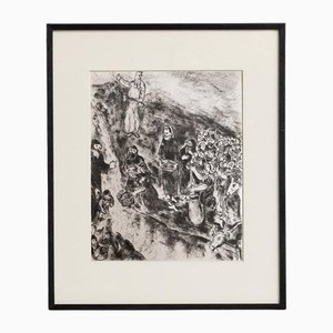 Marc Chagall, Serie bíblica, 1956, Heliograbado