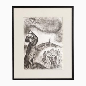 Marc Chagall, Serie bíblica, 1956, Heliograbado