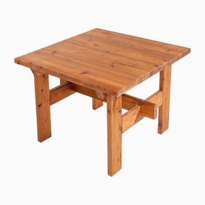 Scandinavian Modern Pine Coffee Table