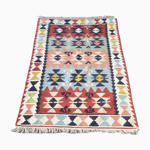 Large Handmade Kilim Rug, 1950s
