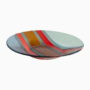 Vintage Schale aus Muranoglas, Italien, 1970er