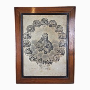 Esotericist Artist, Chronology of the Death of Jesus, 1920s-1940s, Lithograph
