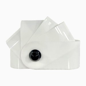 Lampe Gherpe Blanche par Superstudio pour Poltronova, 1968