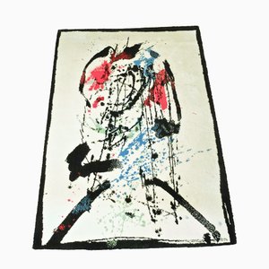 Tappeto vintage di Robert Jacobsen per Ege Art Line, Scandinavia, anni '80