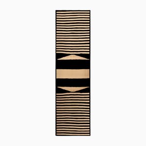 Black Pepper Runner Rug by Tapis Studio for Hommés Studio