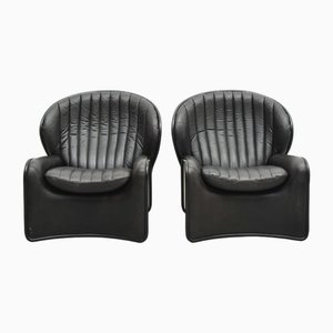 Set of Lotos Armchairs by Anderé Vandenbeuck for Strässle International, Switzerland