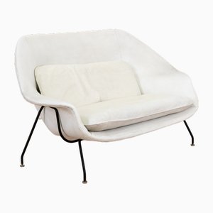Sofá Womb de Eero Saarinen para Knoll, años 60