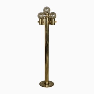 Sculptural Gold Floor Lamp by Hans-Agne Jakobsson for Hans-Agne Jakobsson Ab, 1960s