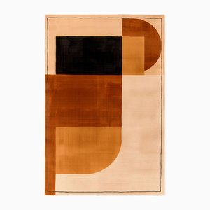 Ambar Modern Rectangular Rug by Tapis Studio for Hommés Studio