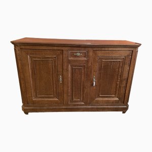 Large Oak Buffet Two Doors - 19th Century