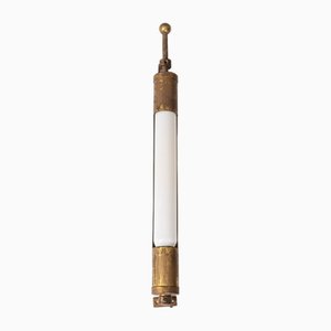 Vintage Italian Wall Lamp in Adjustable Brass, 1940s