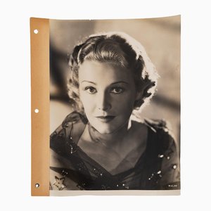 Walter Wagner, Image de Madeline Carroll dans le blocus du film, 1938, Impression photo
