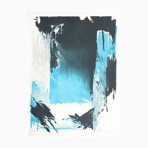 Vanlool, Composición abstracta en color, Litografía sobre papel, 1990