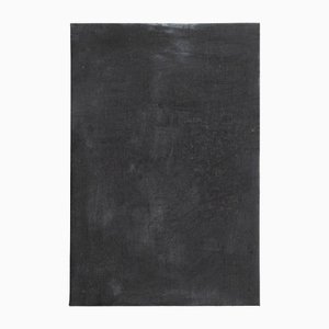 Enrico Della Torre, Art Black Composition, Charcoal on Canvas, 2017