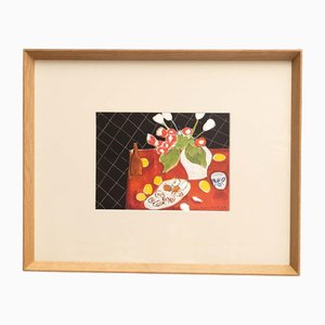 After Henri Matisse, Composition, 1943, Color Cliché Print, Framed