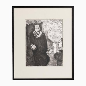Marc Chagall, Bible Collection Composition, 1956, Photogravure, Encadré