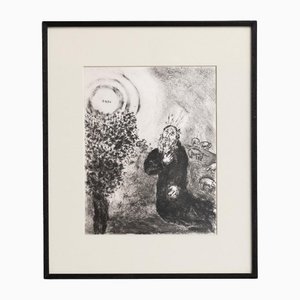 Marc Chagall, Bible Collection Composition, 1956, Photogravure, Framed