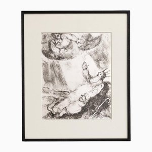 Marc Chagall, Bible Collection Composition, 1956, Photogravure, Framed