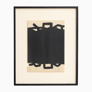 Eduardo Chillida, Abstract Odyssey: Untitled, Lithograph, 1990s