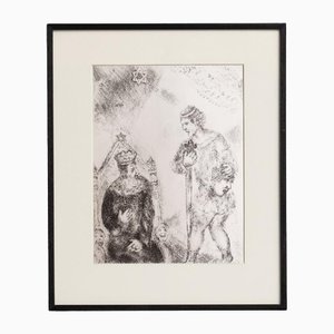 Marc Chagall, Bible Collection Composition, 1956, Photogravure, Encadré