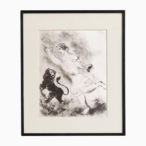 Marc Chagall, Bible Collection Composition, 1956, Tiefdruck, gerahmt