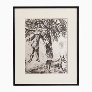 Marc Chagall, Bible Collection Composition, 1956, Photogravure, Encadré