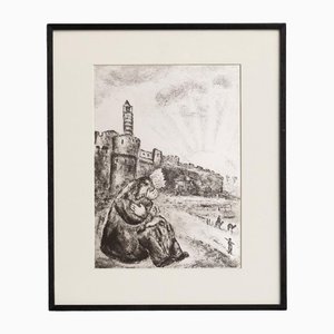 Marc Chagall, Biblical Series Composition, 1956, Photogravure