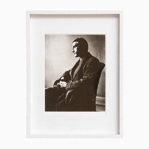 Man Ray, Portrait of Marcel Duchamp, 1916 / 1991, Black and White Photograph