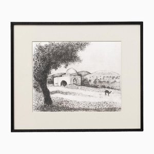 Marc Chagall, Biblical Series Composition, 1956, Photogravure