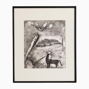 Marc Chagall, Biblical Series Composition, 1956, Photogravure