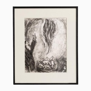 Marc Chagall, Biblical Series Composition, 1956, Photogravure