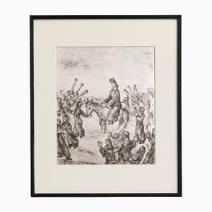 Marc Chagall, Biblical Series Composition, 1956, Photogravure