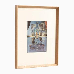 After Salvador Dalí, Composition, 1957, Color Cliché Print, Framed