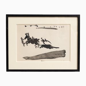 Pablo Picasso, Toros Y Toreros, Druck, 1961, Gerahmt
