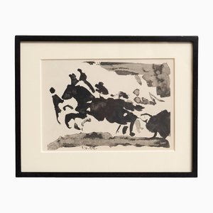 Pablo Picasso, Toros Y Toreros, Impresión, 1961, Enmarcado