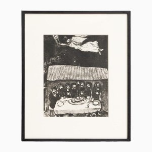 Marc Chagall, Biblical Series Composition, 1956, Photogravure